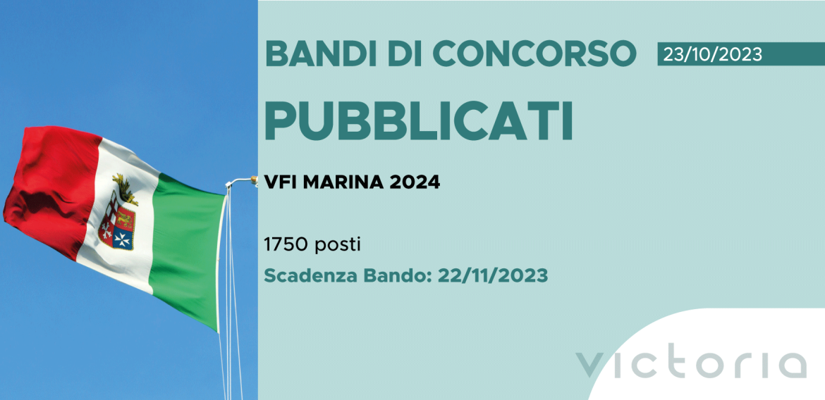 CONCORSO 1750 VFI MARINA MILITARE 2024