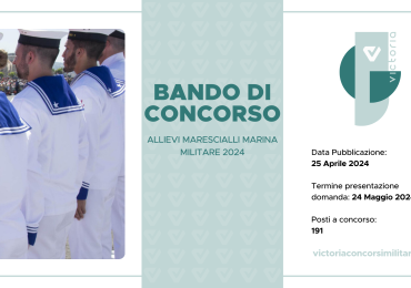 CONCORSO 191 ALLIEVI MARESCIALLI MARINA MILITARE 2024