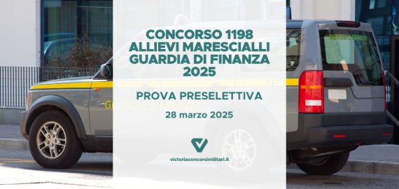 Concorso Allievi Marescialli Guardia di Finanza 2025: Convocazioni, criteri ed Esiti prova preselettiva
