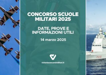 Concorso Scuole Militari 2025: date, prove e informazioni utili