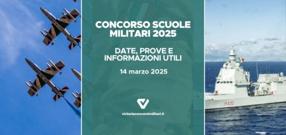 Concorso Scuole Militari 2025: date, prove e informazioni utili