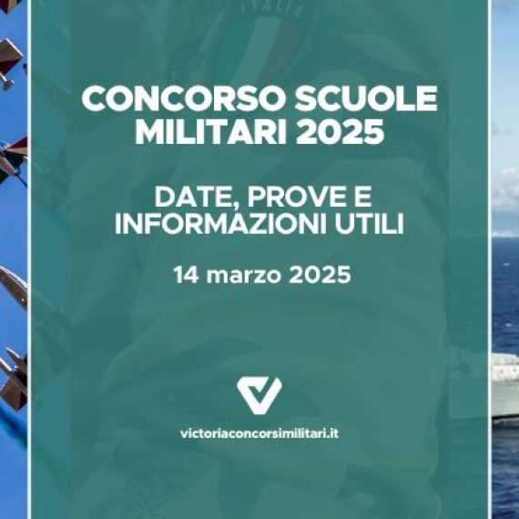 Concorso Scuole Militari 2025: date, prove e informazioni utili