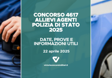 Concorso Allievi Agenti Polizia di Stato 2025: date, prove e informazioni utili