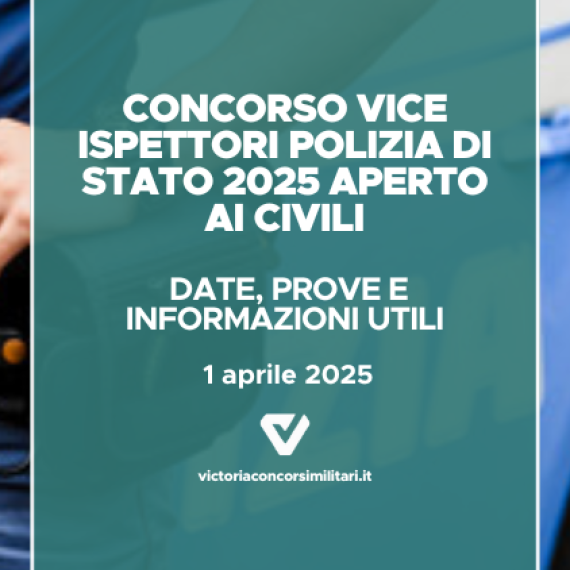 Concorso Vice Ispettore Polizia di Stato 2025: date, prove e informazioni utili