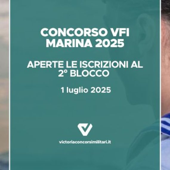 Concorso VFI Marina 2025 2° blocco: date, prove e informazioni utili