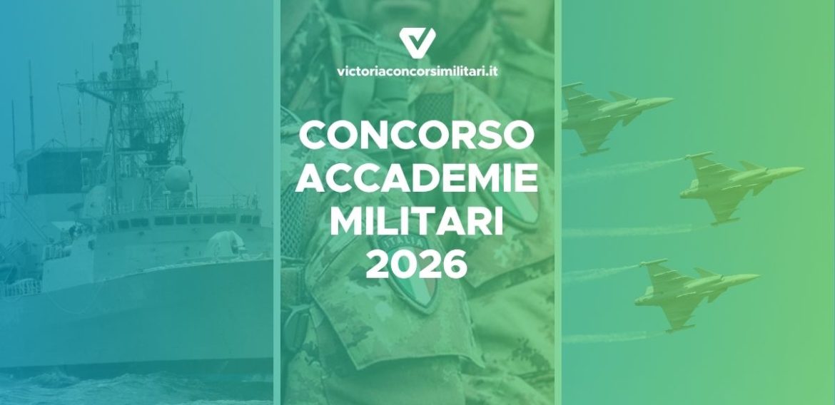 Concorso Accademie Militari 2026