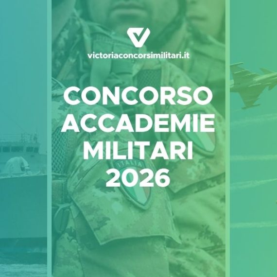 Concorso Accademie Militari 2026