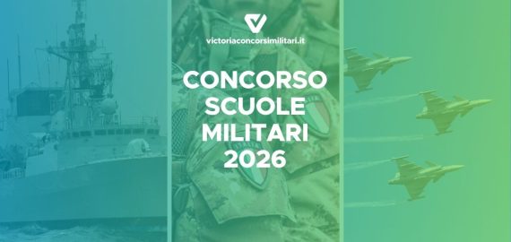 Concorso Scuole Militari Esercito, Marina e Aeronautica 2026