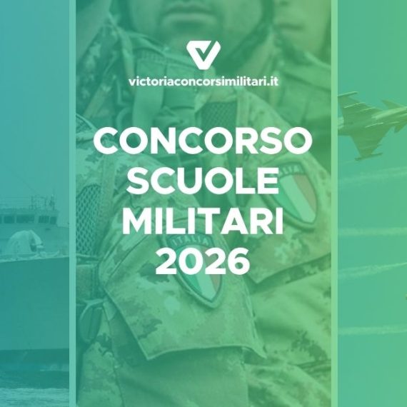 Concorso Scuole Militari Esercito, Marina e Aeronautica 2026