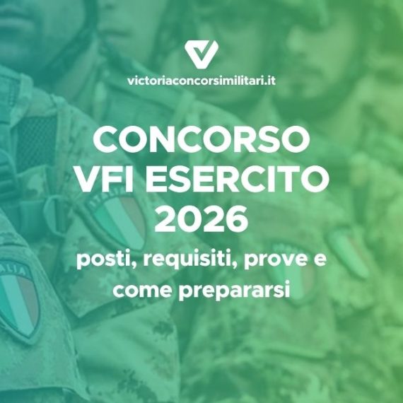 Concorso VFI Esercito 2026