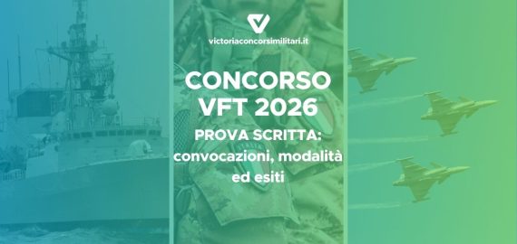 Prova scritta Concorso VFT Esercito, Marina, Aeronautica 2026